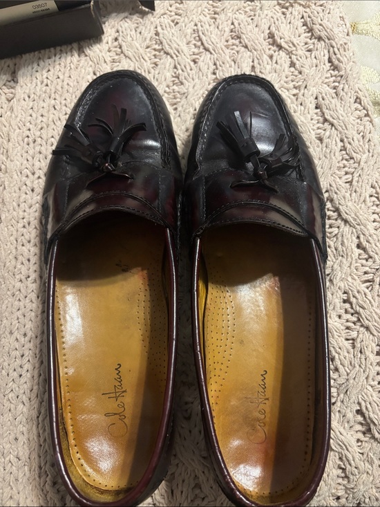 Cole Haan Other - Cole Haan Men’s Tassel Loafers in Burgundy